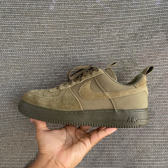 nike air force 1 utility olive canvas